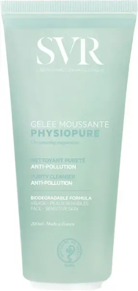 SVR Jemný čisticí pleťový gel Physiopure (Purity Cleanser) 200 ml