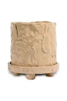 Květináč s podstavcem Byon Muddy 18 cm S, x Emma Widell béžová barva