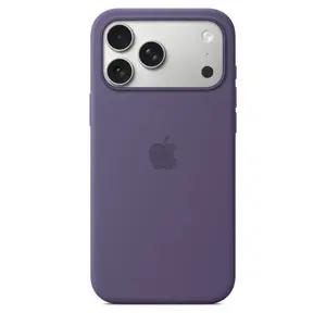 Originální kryt Silicone Case with MagSafe pro Apple iPhone 17 Pro Max, purple fog
