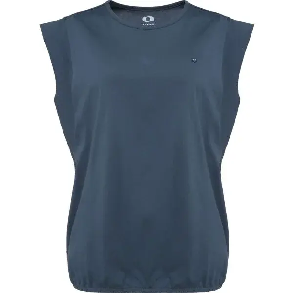 LOAP BAVORA Dámské tričko, tmavě modrá, velikost