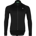 SILVINI LEVERONO Pánský zateplený cyklistický dres, černá, velikost XXXL