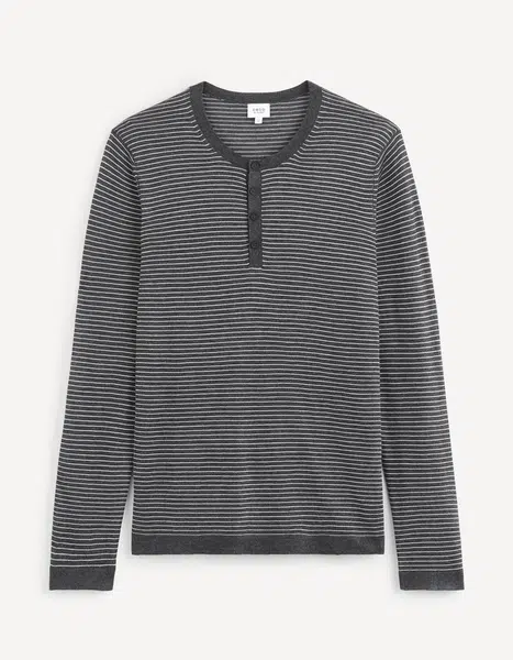 Celio Pruhovaný svetr Bestripe - Pánské