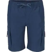 Bula JR MACK CARGO Dětské ripstopové kraťasy, modrá, velikost 10Y