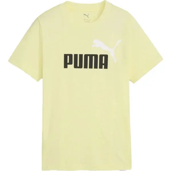 Puma ESSENTIALS 2 COLOR N0.1 LOGO TEE B Chlapecké triko, světle zelená, velikost