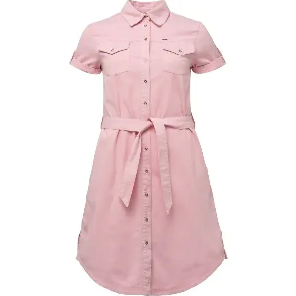 LOAP DILONA Dámské šaty, růžová, velikost