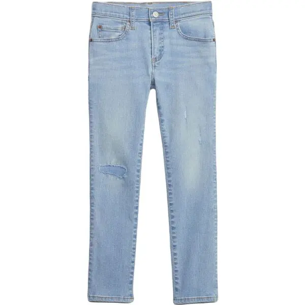 GAP V-SKINNY Chlapecké džíny, světle modrá, velikost 14Y