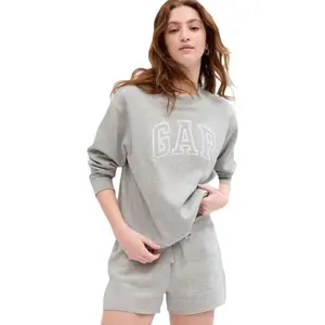 GAP HERITAGE CREW Dámská mikina, šedá, velikost