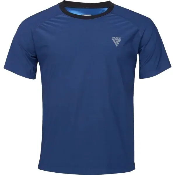 RDX M1 SWEAT T-SHIRT Pánské sportovní triko, tmavě modrá, velikost XXL