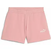 Puma ESSENTIALS SMALL NO. 1 LOGO SHORTS TR G Dívčí kraťásky, růžová, velikost