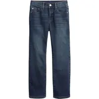 GAP EP STR8 MED Chlapecké džíny, tmavě modrá, velikost 7Y