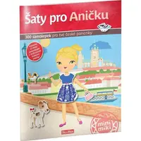 ELLA & MAX ŠATY PRO ANIČKU Kniha samolepek, mix, velikost