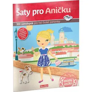 ELLA & MAX ŠATY PRO ANIČKU Kniha samolepek, mix, velikost