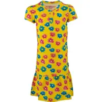 ALPINE PRO KORDO Dětská šaty, žlutá, velikost