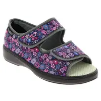 PodoWell ARRAS zdravotní sandálek pro oteklé nohy dámský vínová, velikost: 41