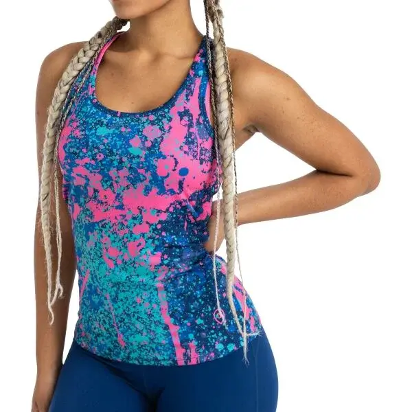 ADVENTER & FISHING FUNCTIONAL UV TANK TOP Dámské funkční UV tílko, modrá, velikost