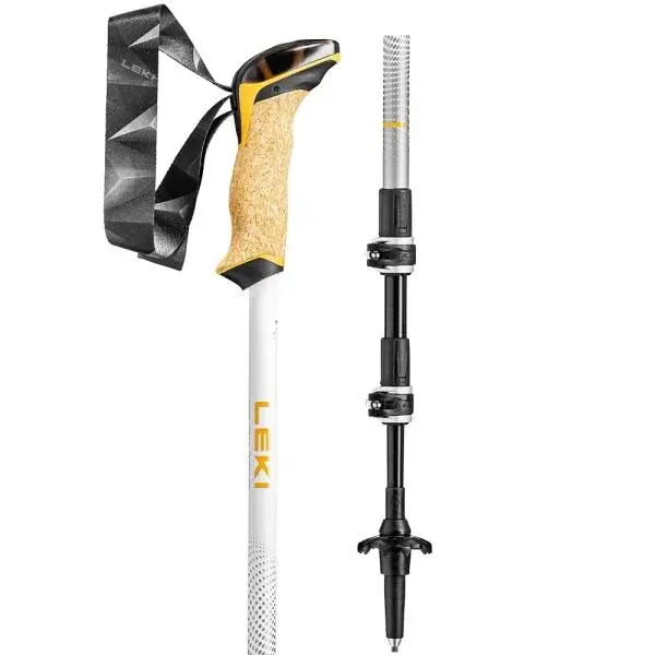 Leki CRESSIDA Trekkingové hole, bílá, velikost