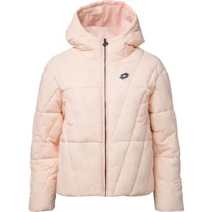 Lotto SEVILIA Dámská oversize prošívaná bunda, růžová, velikost