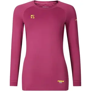 PROGRESS THERMATEX LS Dámské funkční triko s dlouhým rukávem, vínová, velikost
