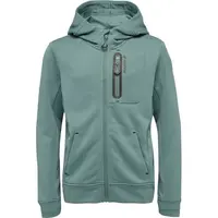 Lotto CLENY Dětská technická mikina, tmavě zelená, velikost 152-158