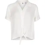 O'Neill CALI WOVEN Dámská košile s krátkým rukávem, bílá, velikost