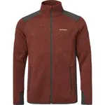 Klimatex NEVIS Pánský kombinovaný svetr, hnědá, velikost XXL