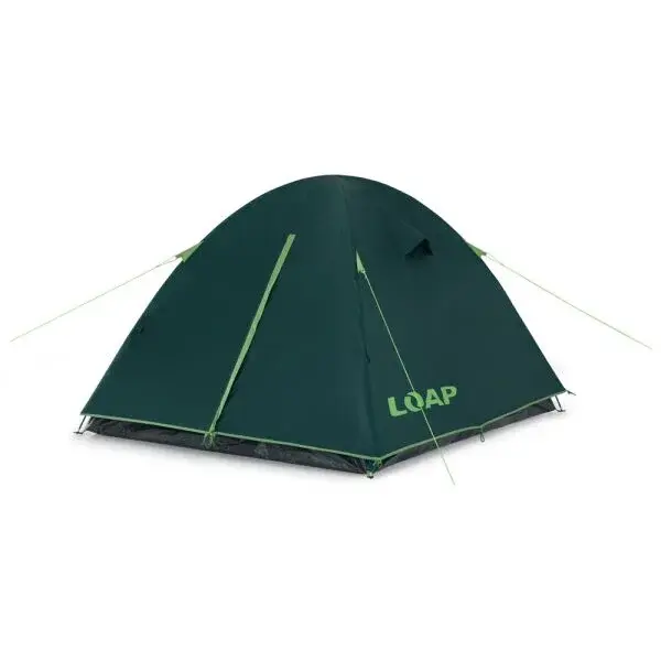 LOAP DOLONG 3 Turistický stan, tmavě zelená, velikost