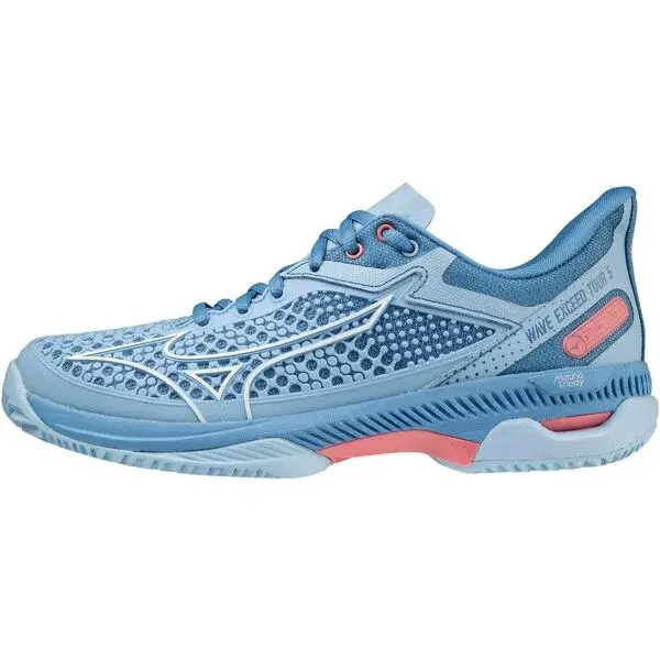 Mizuno WAVE EXCEED TOUR 5 CC Dámská tenisová obuv, modrá, velikost 36.5