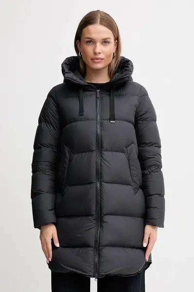 Péřová bunda Bomboogie GENEVA černá barva, zimní, CW6630TTMF5