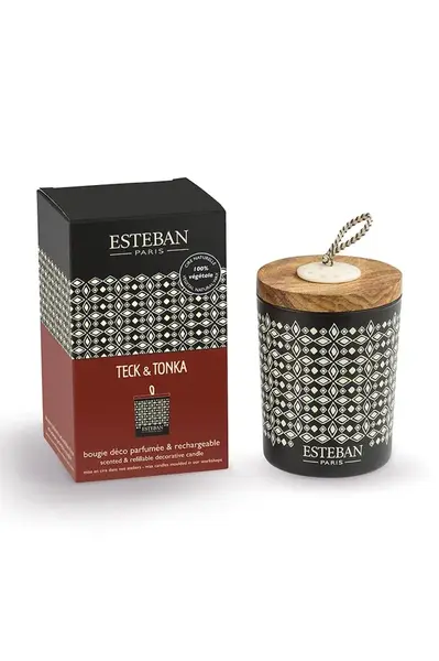 Vonná svíčka Esteban Teck & Tonka 180 g více barev