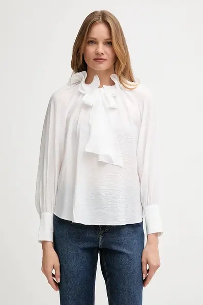 Halenka Pedro del Hierro dámská, bílá barva, hladká, 6632948