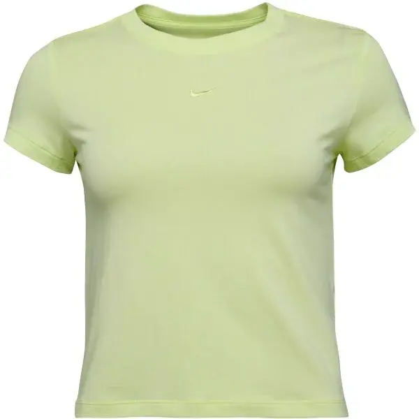 Nike SPORTSWEAR CHILL KNIT Dámské tričko, světle zelená, velikost