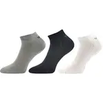VoXX S-BLACE 3P BAMBOO Unisex ponožky, šedá, velikost