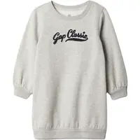 GAP BABY Dívčí šaty, šedá, velikost 5Y