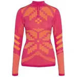 KARI TRAA FAITH Dámské merino triko, růžová, velikost