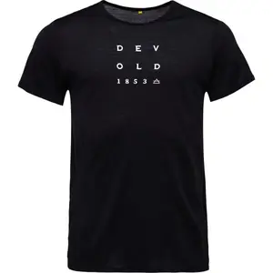 Devold ACTIVE "1853" TEE Pánské triko, černá, velikost