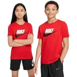 Nike SPORTSWEAR TEE FUTURA Dětské triko, červená, velikost