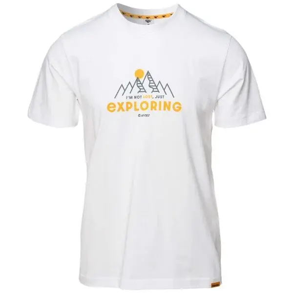 Hi-Tec HAYDEN SP Pánské triko, bílá, velikost