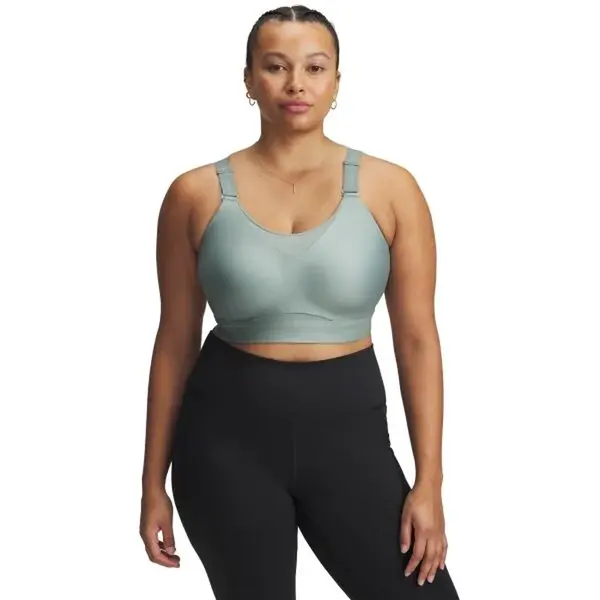 Under Armour INFINITY HIGH 2.0 Dámská podprsenka, světle zelená, velikost