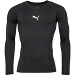 Puma LIGA BASELAYER LONG SLEEVE TEE Pánské funkční triko, černá, velikost XXL