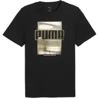 Puma GRAPHIC FOIL TEE Pánské triko, černá, velikost