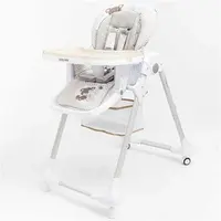 BABY MIX INFANT Jídelní židlička, béžová, velikost