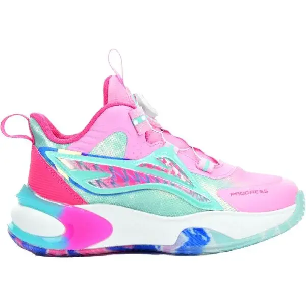 PROGRESS BASKETBALL JR Dětské sportovní boty, růžová, velikost