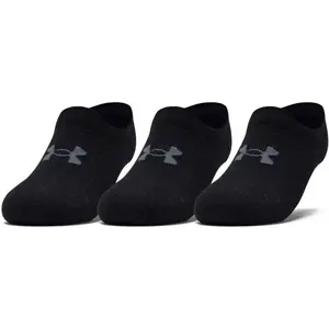 Under Armour ESSENTIAL ULTRALOW TAB 3PK Dámské nízké ponožky, černá, velikost S