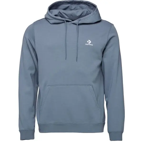 Converse STANDARD UNI FIT STAR CHEV EMB Pánská mikina, modrá, velikost