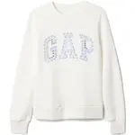 GAP V-LOGO Dívčí mikina, bílá, velikost