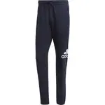 adidas ESSENTIALS SINGLE JERSEY TAPERED Pánské tepláky, tmavě modrá, velikost