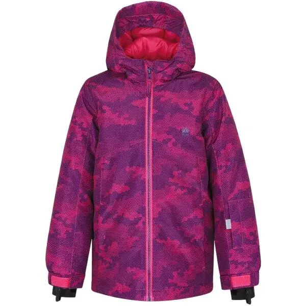 LOAP CUNES Dětská lyžařská bunda, růžová, velikost 146-152
