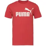 Puma ESSENTIALS N0. 1 LOGO TEE B Chlapecké triko, červená, velikost