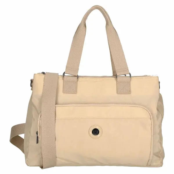 Elegantní dámská kabelka Enrico Benetti Suzie - béžová