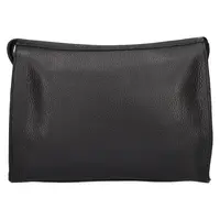 Dámská kožená crossbody kabelka Italia Gisell - černá